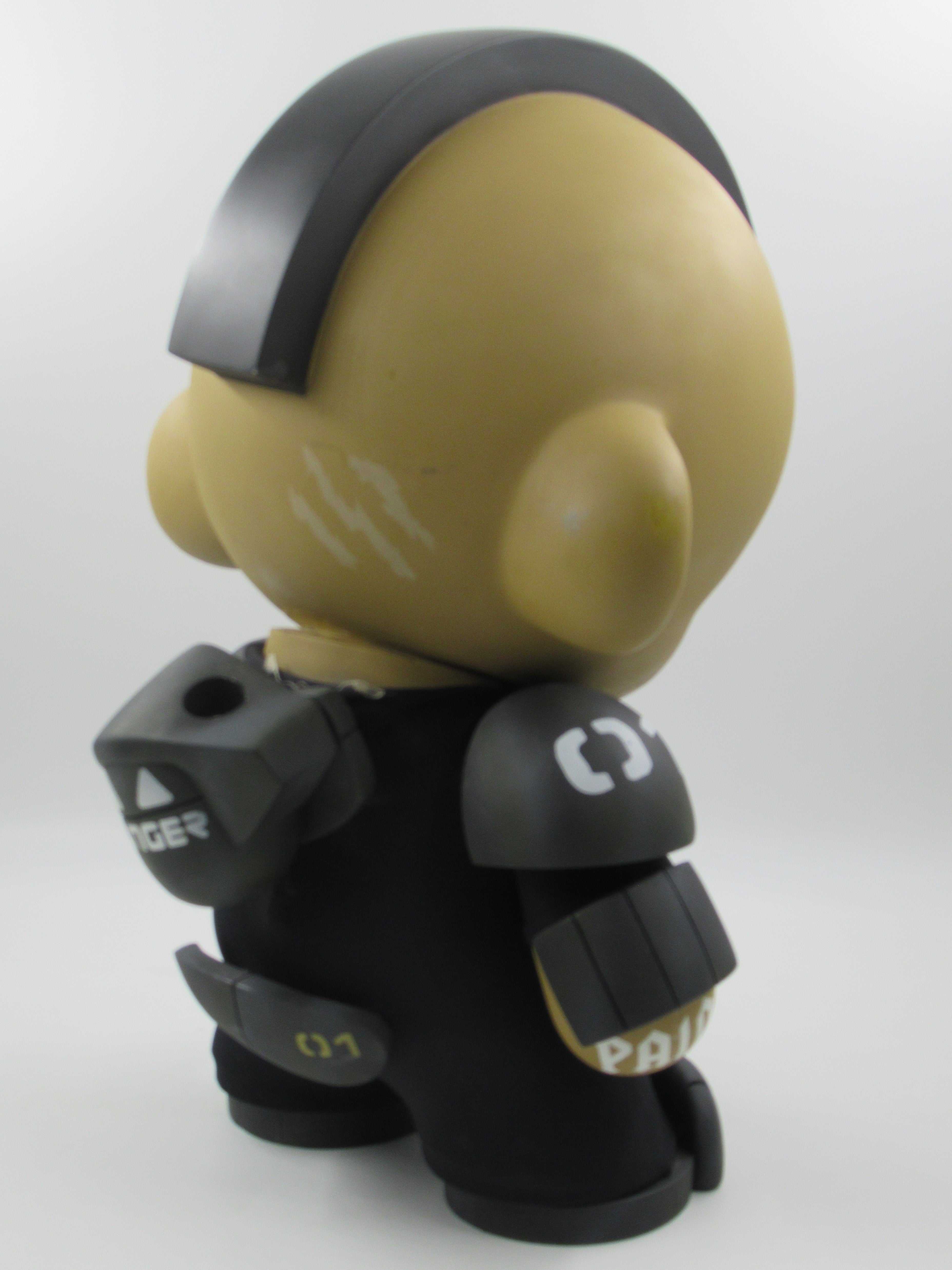 HUCK GEE Corporal R.H. "Thundersticks" Anson 20" Mega Munny - Kidrobot (2012) Designer Art Toy